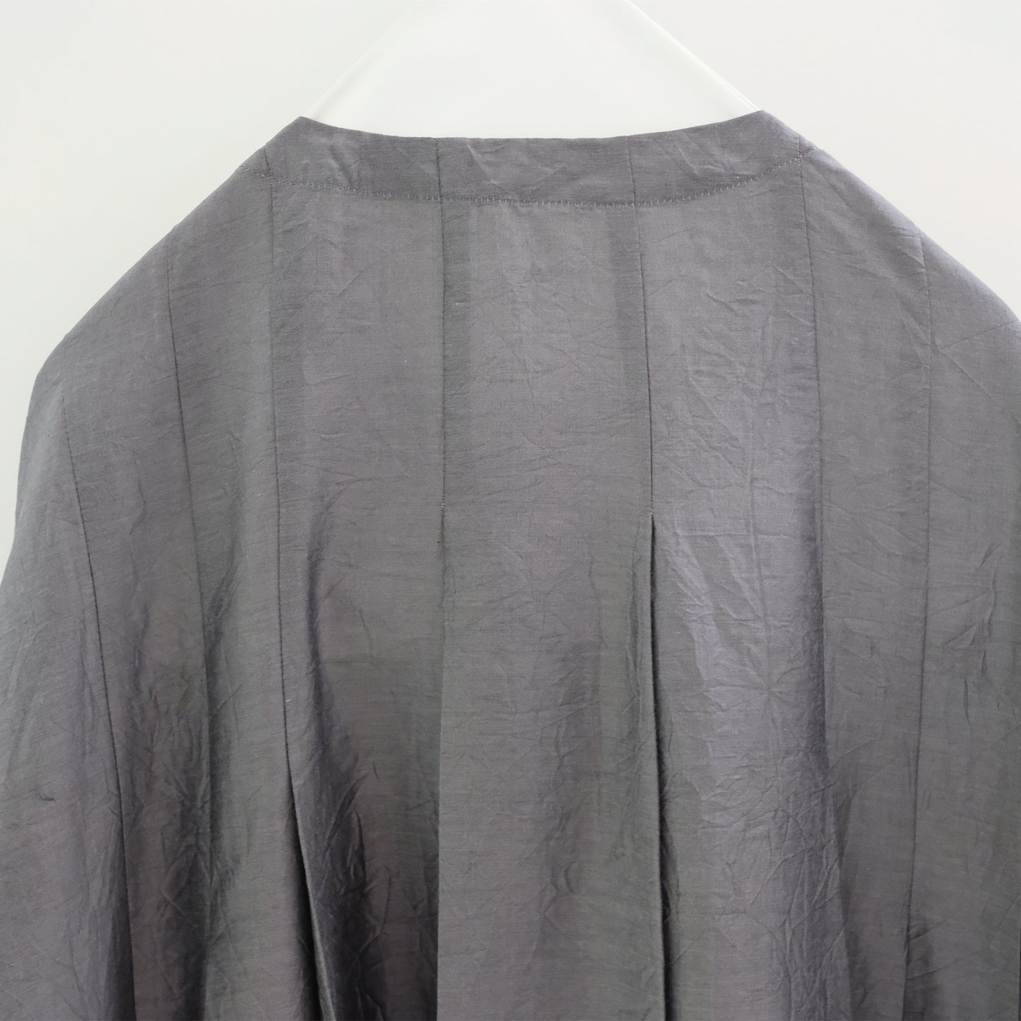 Silk Cotton Lawn Tuck Blouse