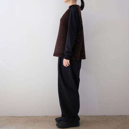 Alpaca Wool V-Neck Vest