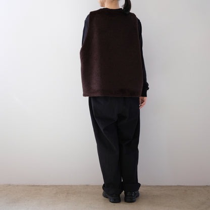 Alpaca Wool V-Neck Vest