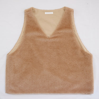 Alpaca Wool V-Neck Vest