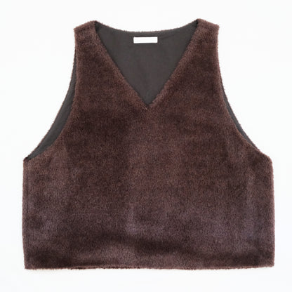 Alpaca Wool V-Neck Vest