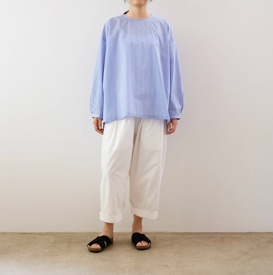 Back-Striped Pullover