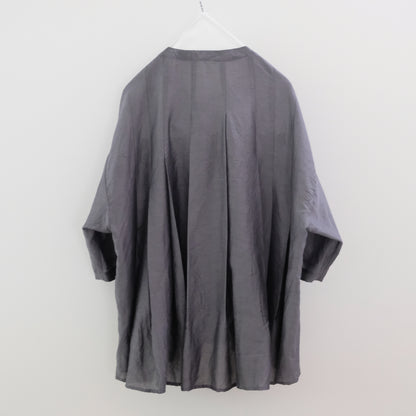 Silk Cotton Lawn Tuck Blouse