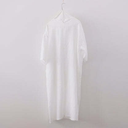 French Linen Boat Neck Dress