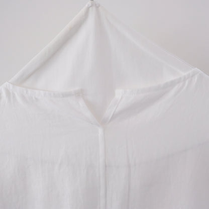 French Linen Boat Neck Dress
