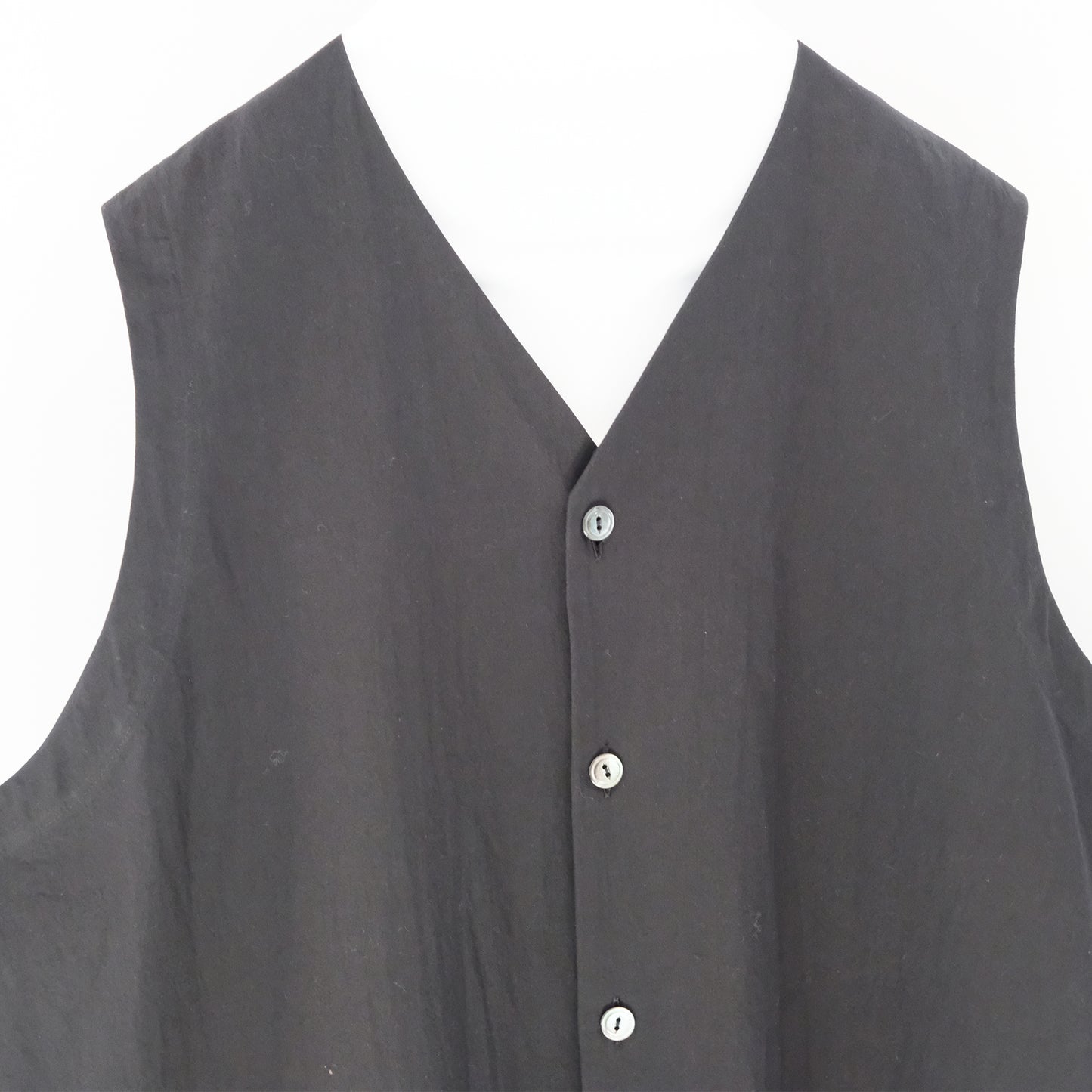 Organic Cotton Linen V-Neck Long Dress