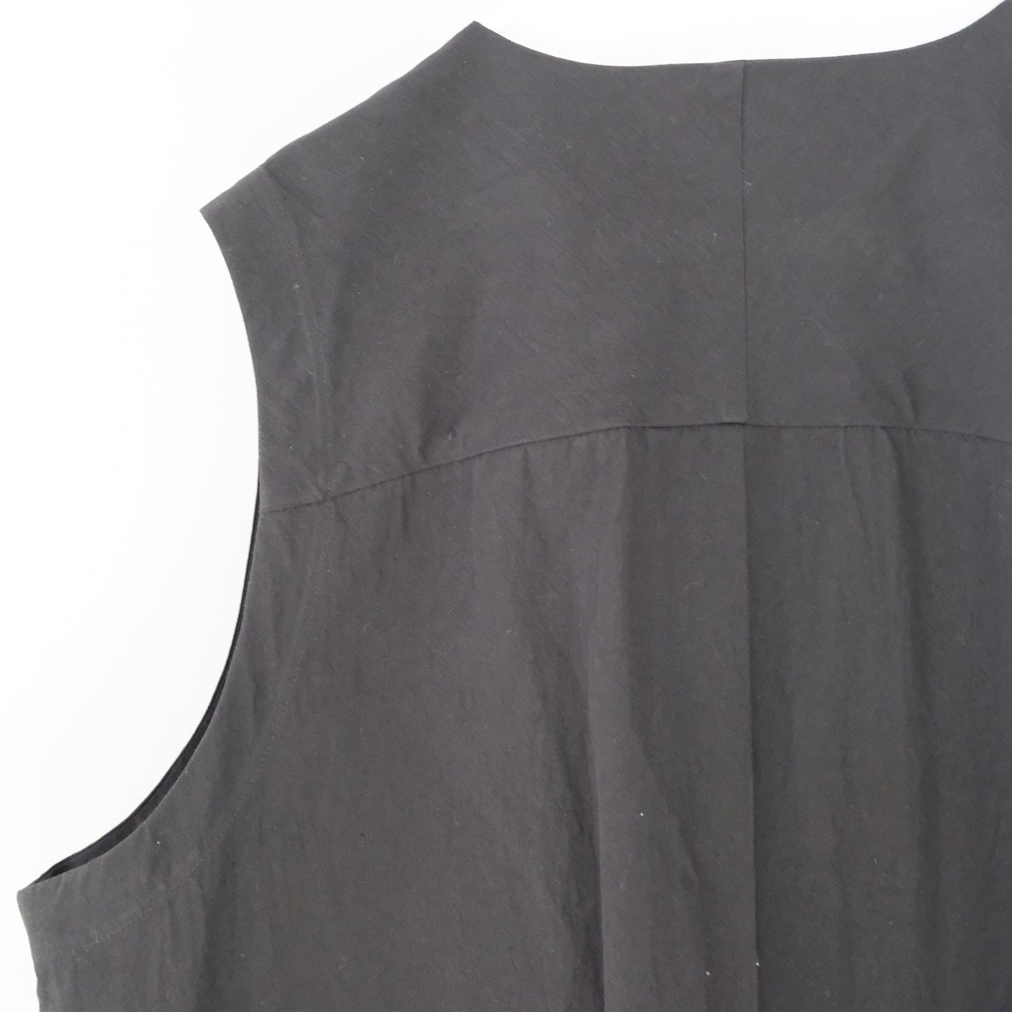 Organic Cotton Linen V-Neck Long Dress