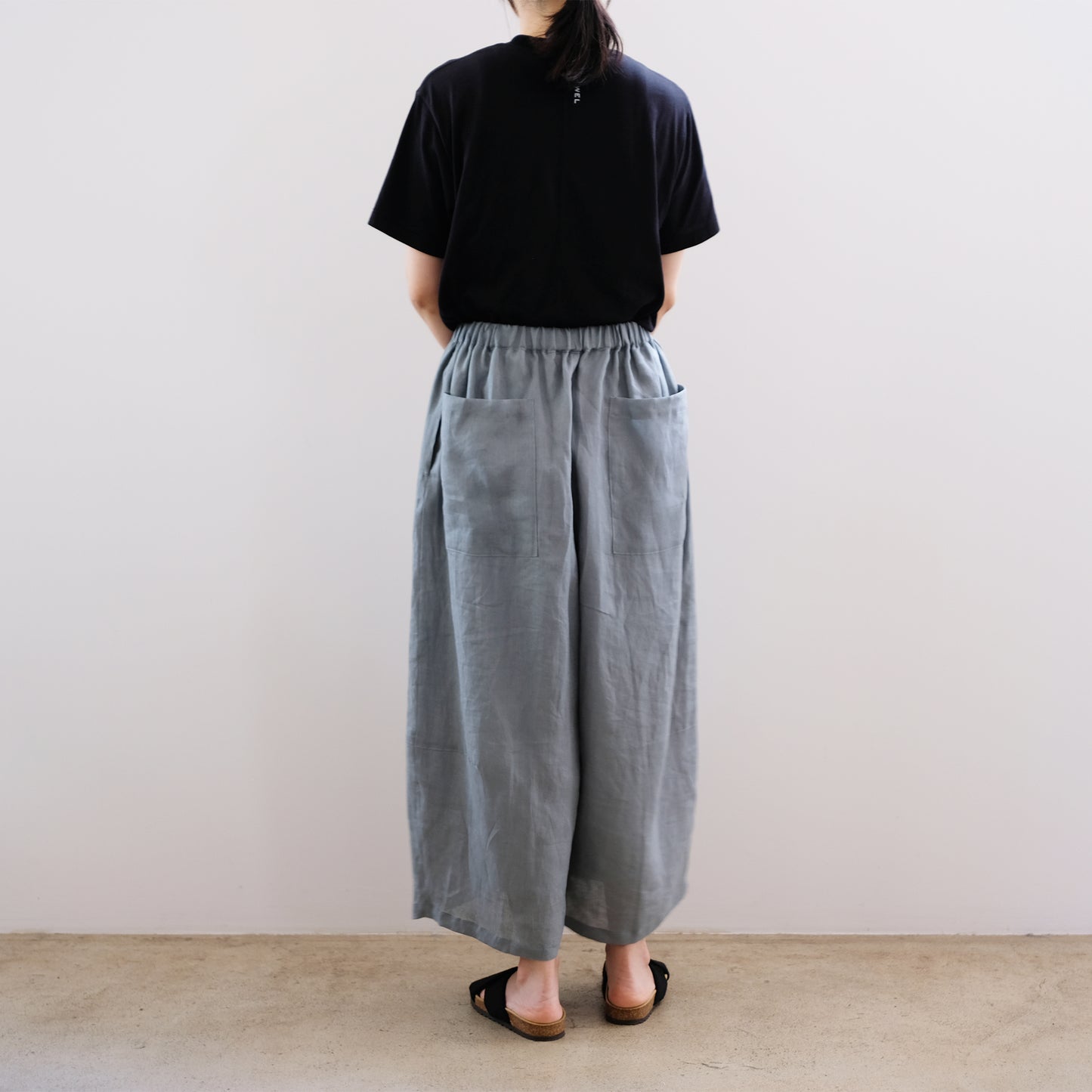 Linen Wide Easy Pants