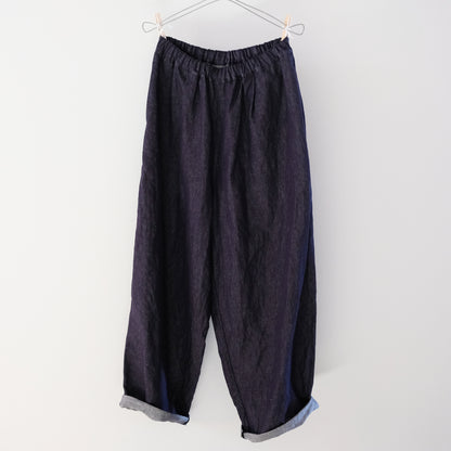 Cotton Linen Denim Easy Pants