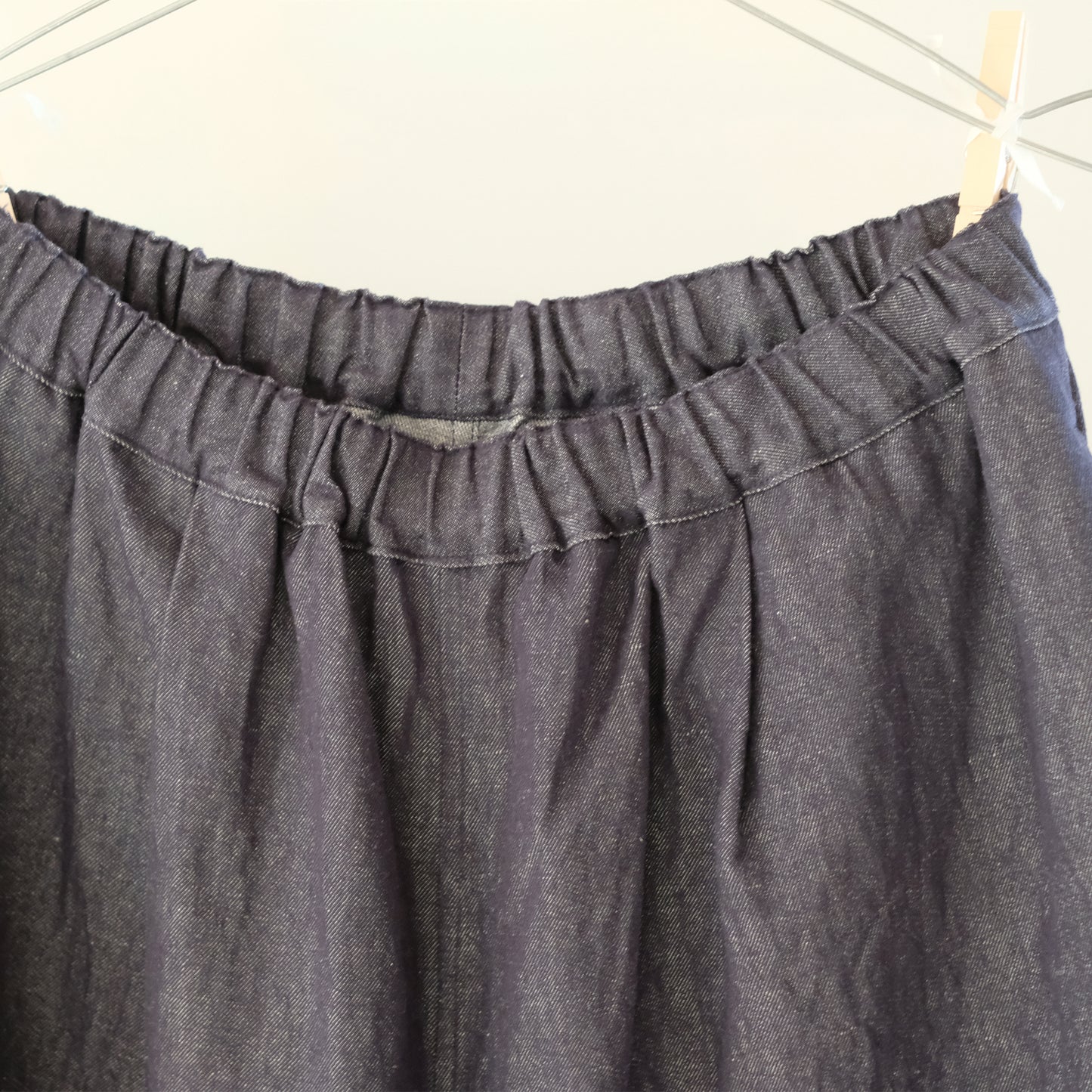 Cotton Linen Denim Easy Pants