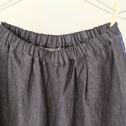 Cotton Linen Denim Easy Pants