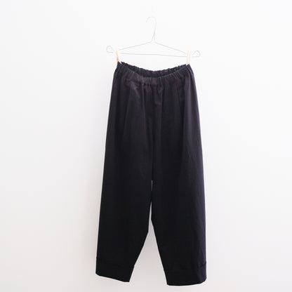 Cotton Wide-Leg Easy Pants